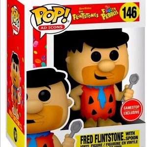 Funko pop Flintstone GameStop exclusive